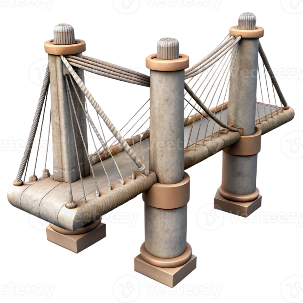 stunning minimalist Bridge Suspension Cables Detail genuine png