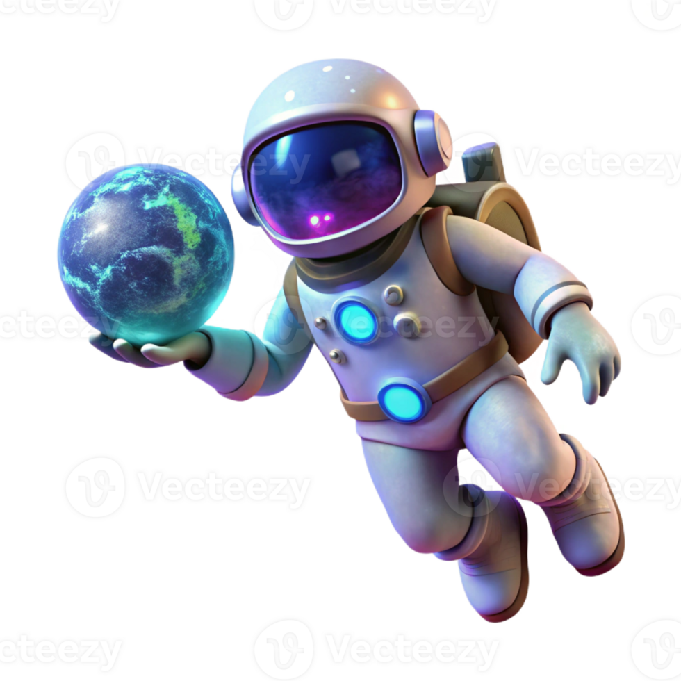 dramatic traditional Astronaut Adrift in Space high resolution png