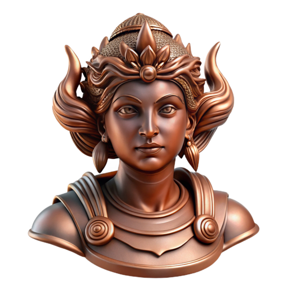 stunning traditional Bronze Sculpture Mythological Theme png