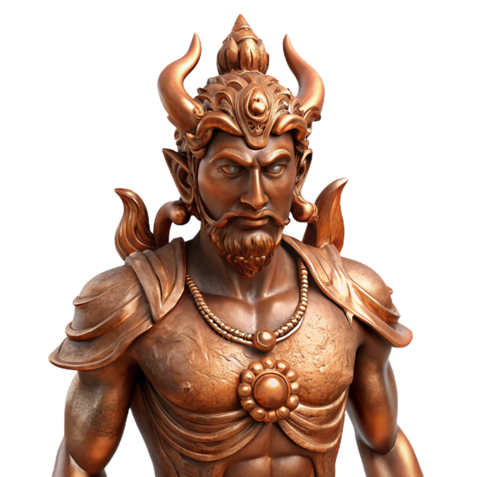 stunning classic Bronze Sculpture Mythological Figure Cutout high quality png