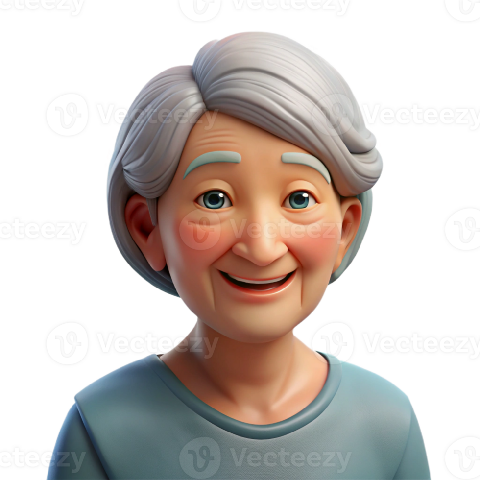 extraordinary traditional Portrait of an Elderly Woman with Wrink premium png
