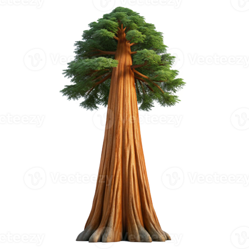 wonderful classic A Giant Sequoia Tree Reaching Towards T professional png