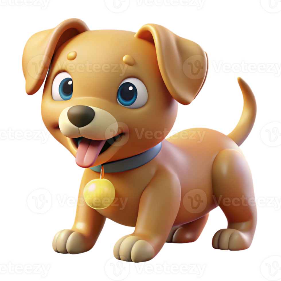 dramatic artistic A Cute Puppy Playing with a Chew Toy Br authentic png