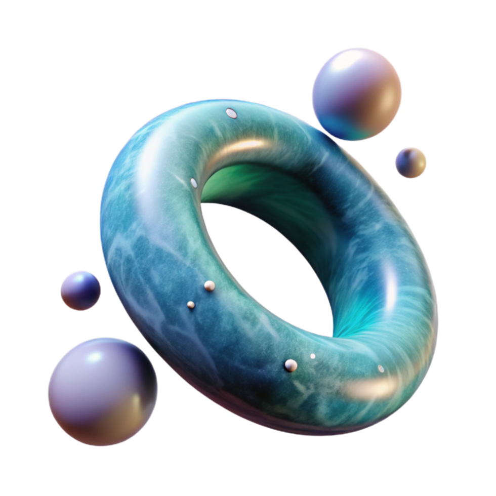 extraordinary rustic Bubble Ring Floating Upward Cutout professional png