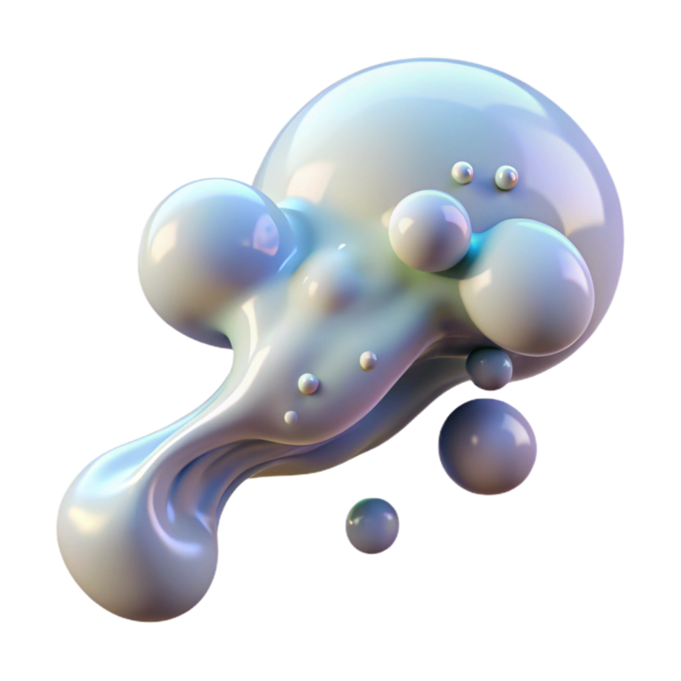 vibrant traditional Bubble Stream Rising Upward Transparent Background genuine png