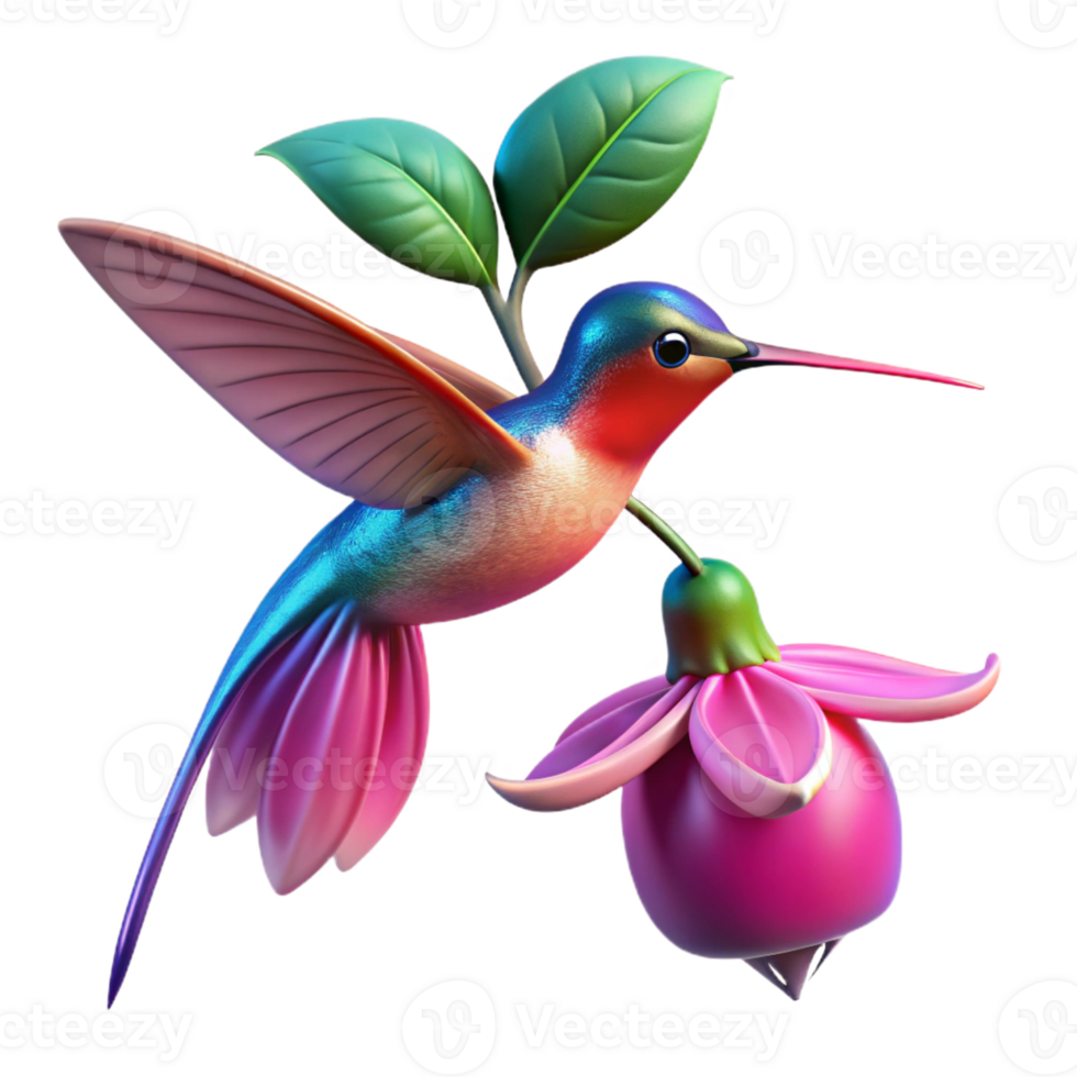extraordinary classic A Single Vibrant Hummingbird Hovering Ov genuine png