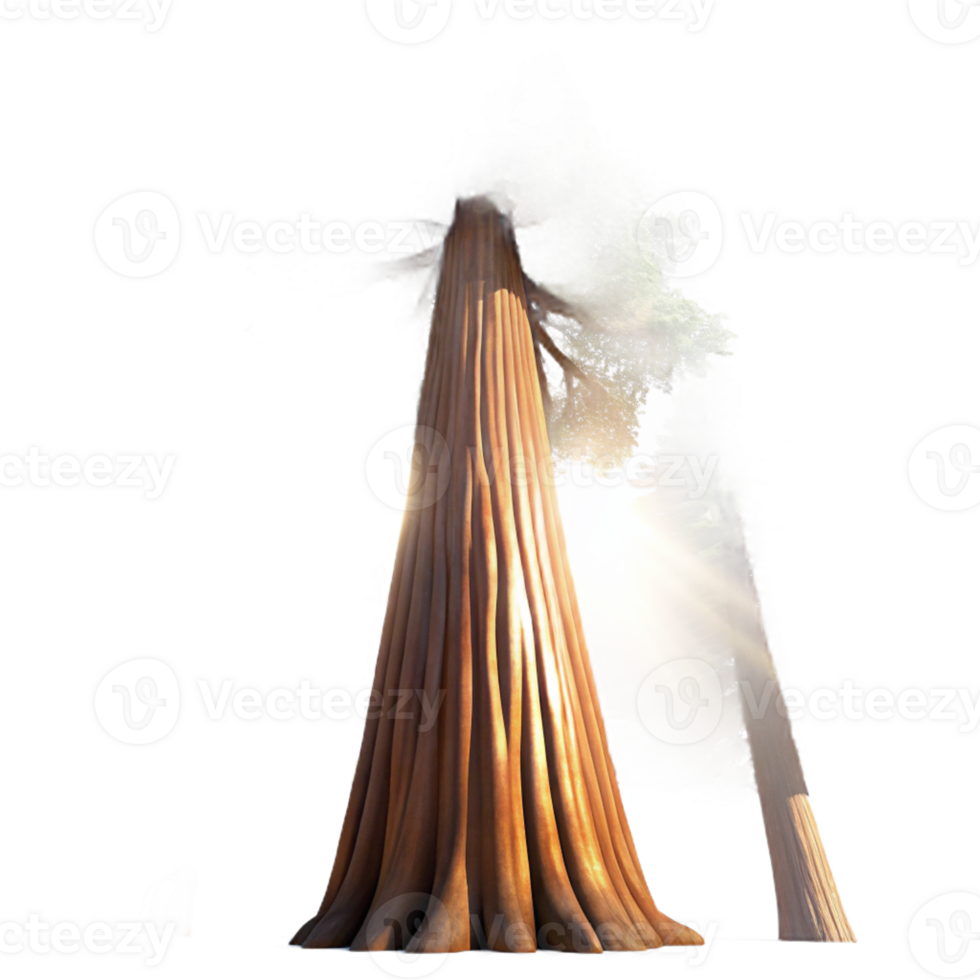 wonderful contemporary Giant Sequoia Reaching for the Sky premium png