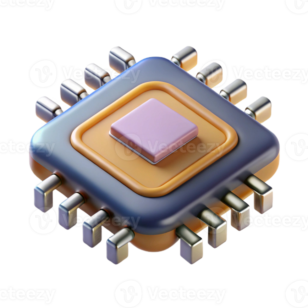 extraordinary contemporary A Close Up of a Microchip Intricate Cir detailed png