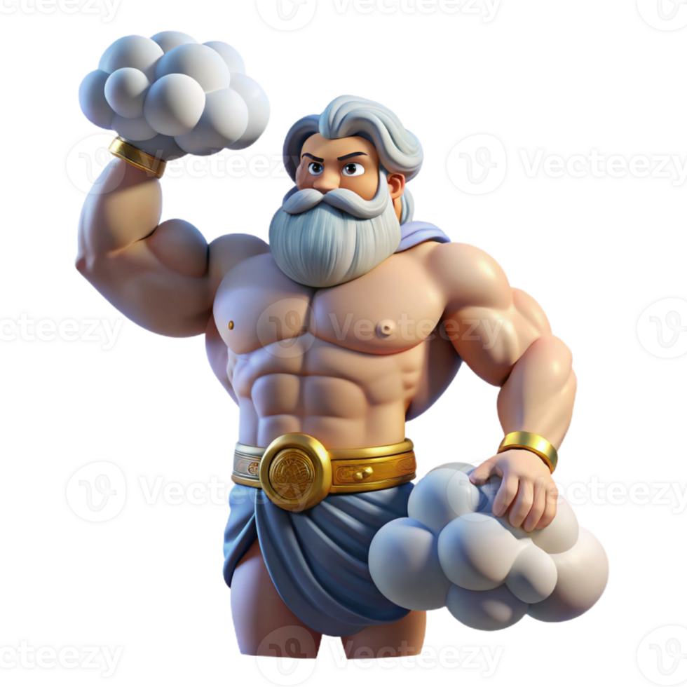 impressive classic A Powerful Titan Holding Up the Sky Gr 4K png