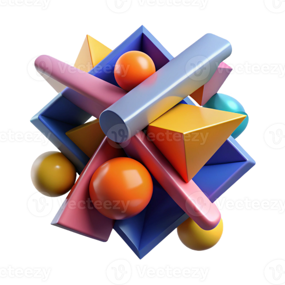extraordinary abstract Overlapping Abstract Shapes genuine png