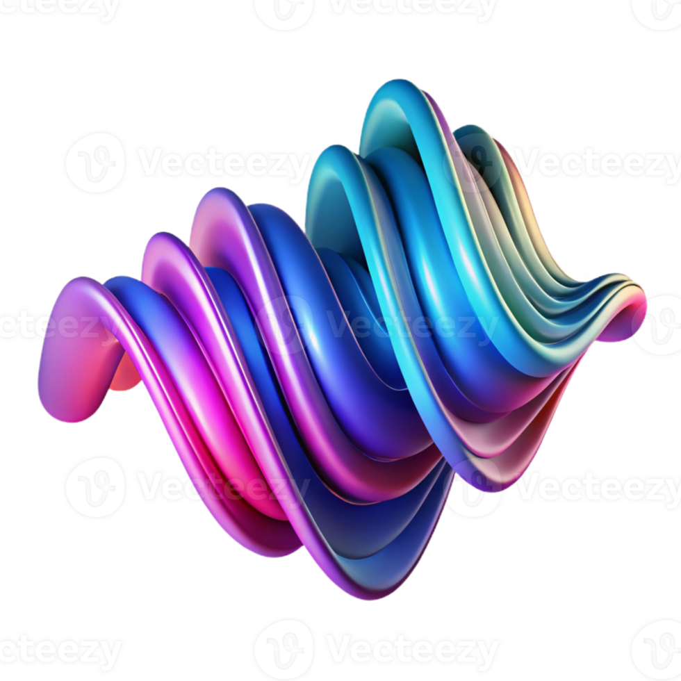 wonderful vintage Abstract Sound Wave Visualization detailed png