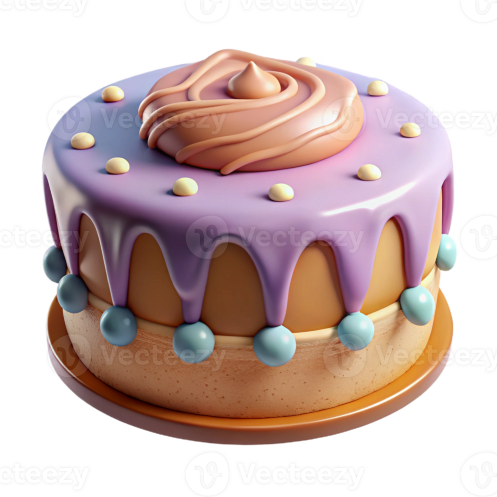 dramatic rustic Cake Decorated with Icing Transparent high resolution png