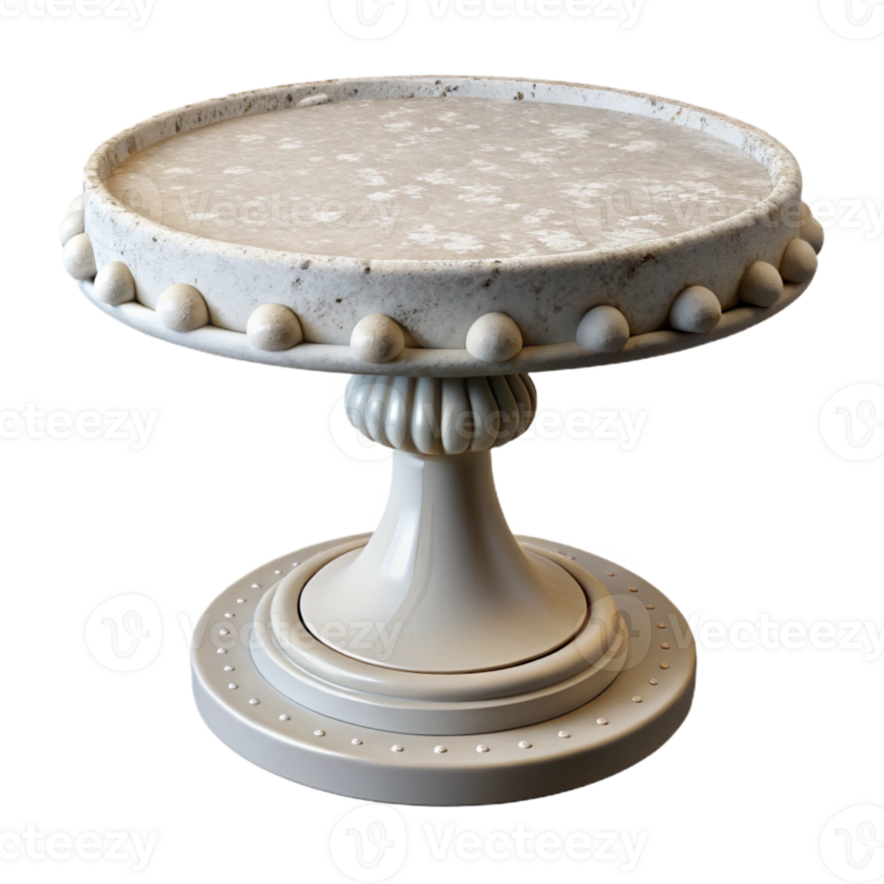 dramatic artistic Cake Stand White Cutout exclusive png