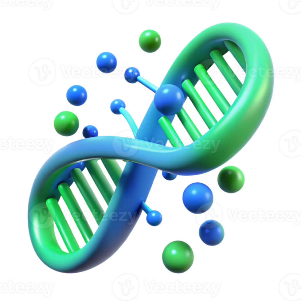 wonderful minimalist A Dna Strand with Digital Data Flowing Th professional png