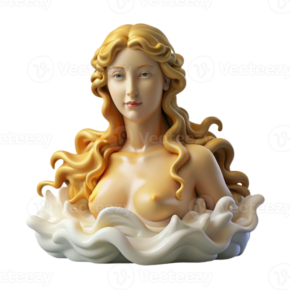 extraordinary modern A Serene Aphrodite Rising from the Sea Fo original png