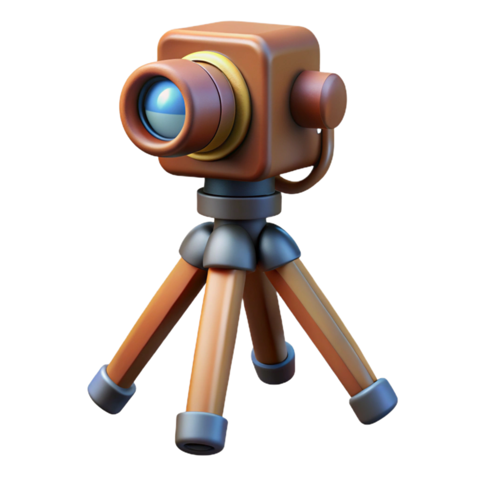 impressive abstract Camera Tripod with Head Transparent Background professional png