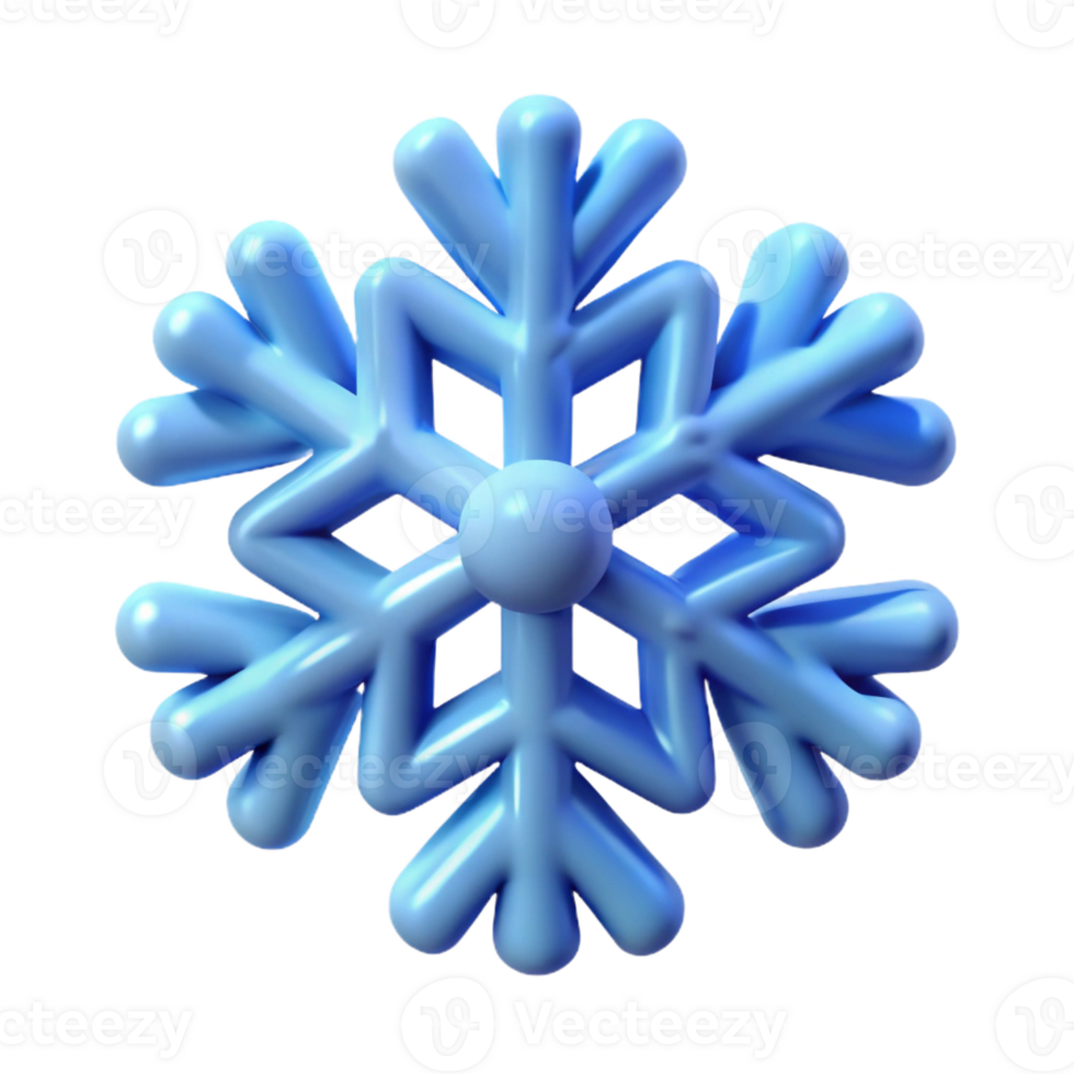 extraordinary abstract Single Snowflake Falling Softly original png
