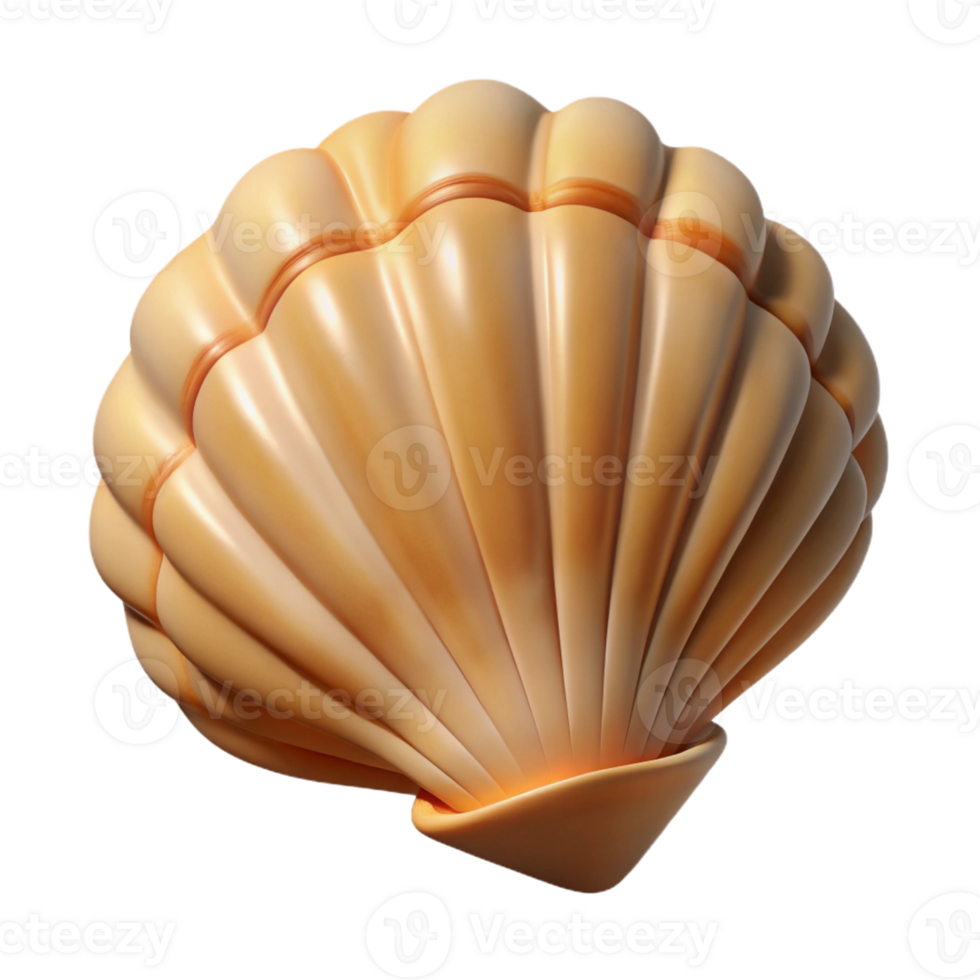stunning classic A Close Up of a Seashell on the Beach high quality png