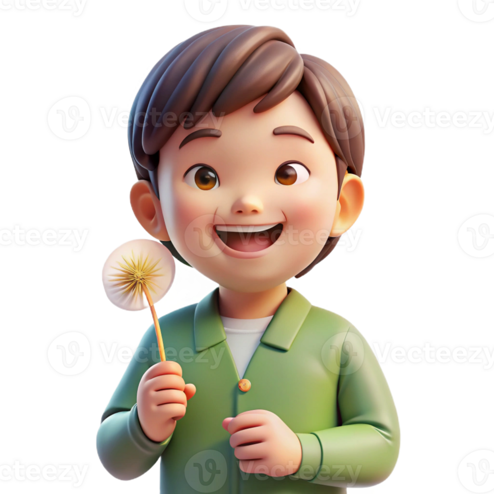 impressive contemporary A Portrait of a Smiling Child Holding a D high resolution png