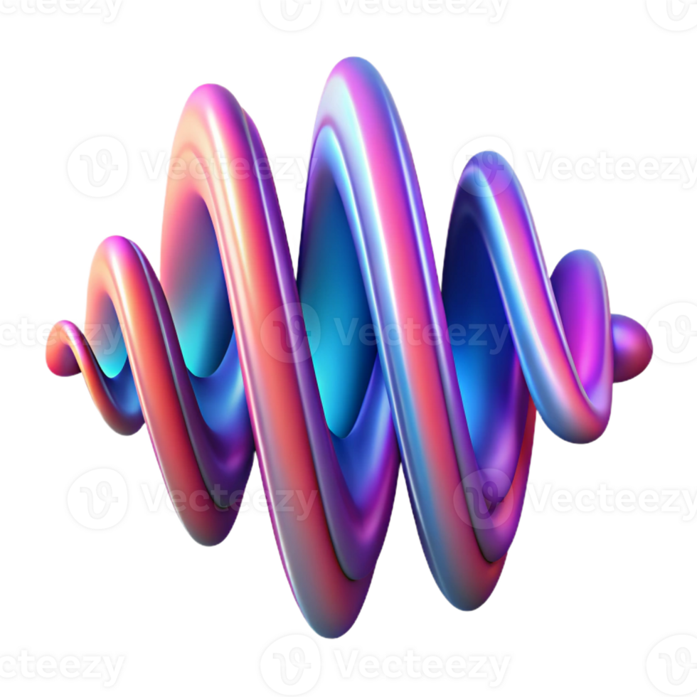 stunning artistic An Abstract Representation of Sound Wav high resolution png