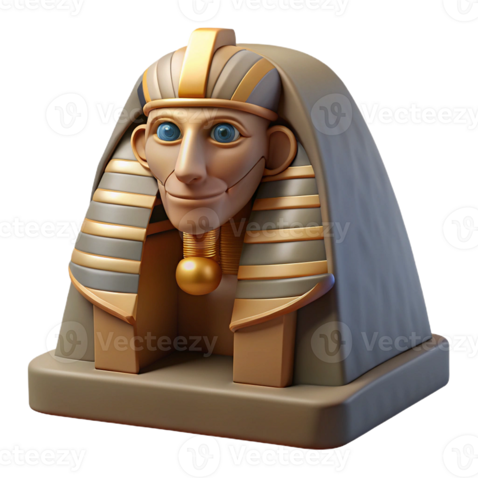 magnificent contemporary A Mysterious Sphinx Guarding a Hidden Tom premium png
