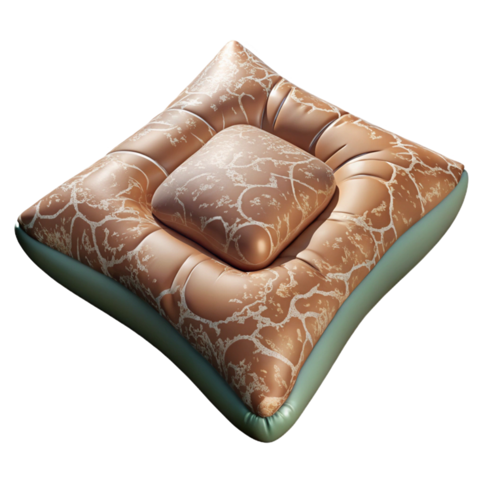 magnificent minimalist Camping Pillow Inflatable Transparent Background premium png