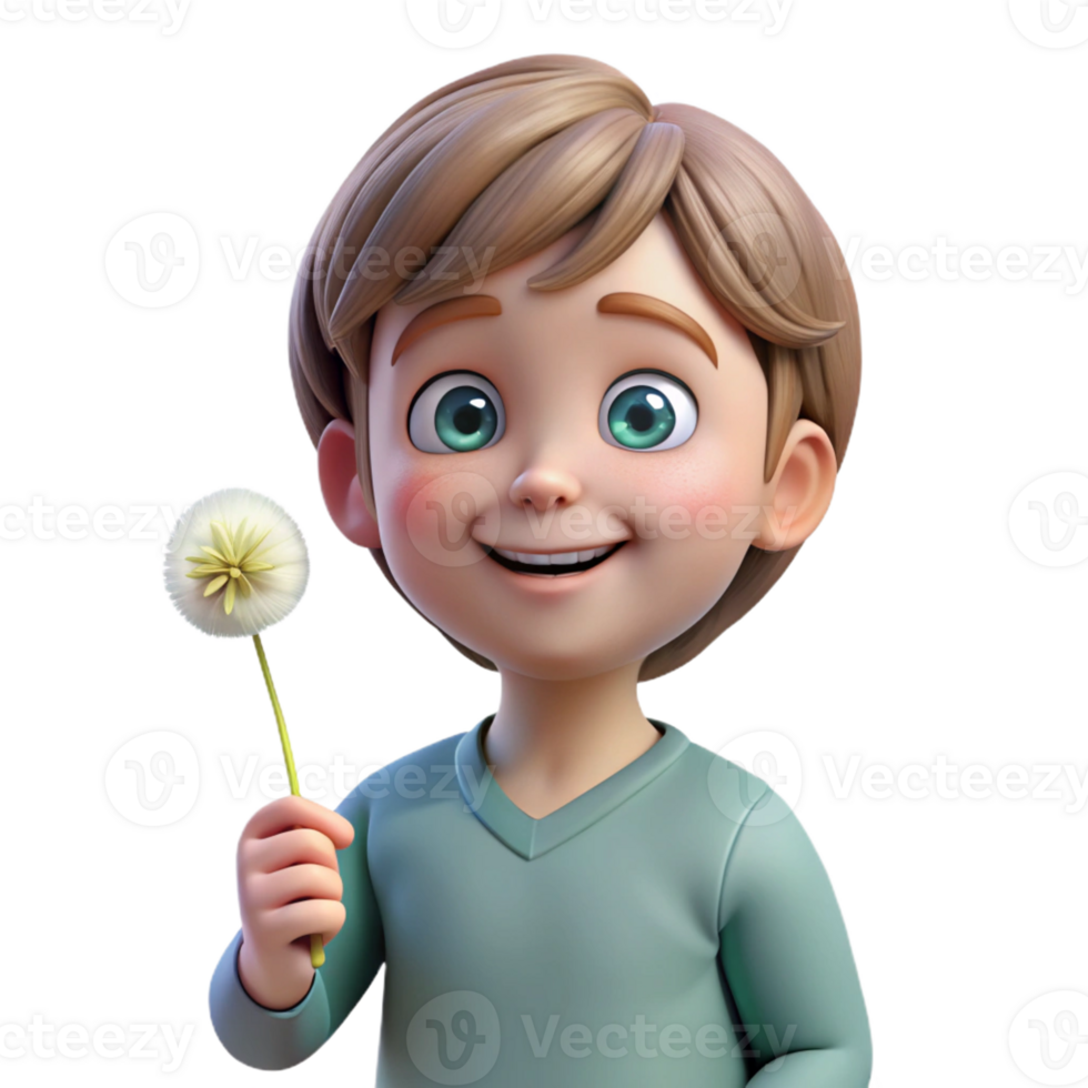 impressive contemporary Portrait of a Child with Bright Curious high resolution png