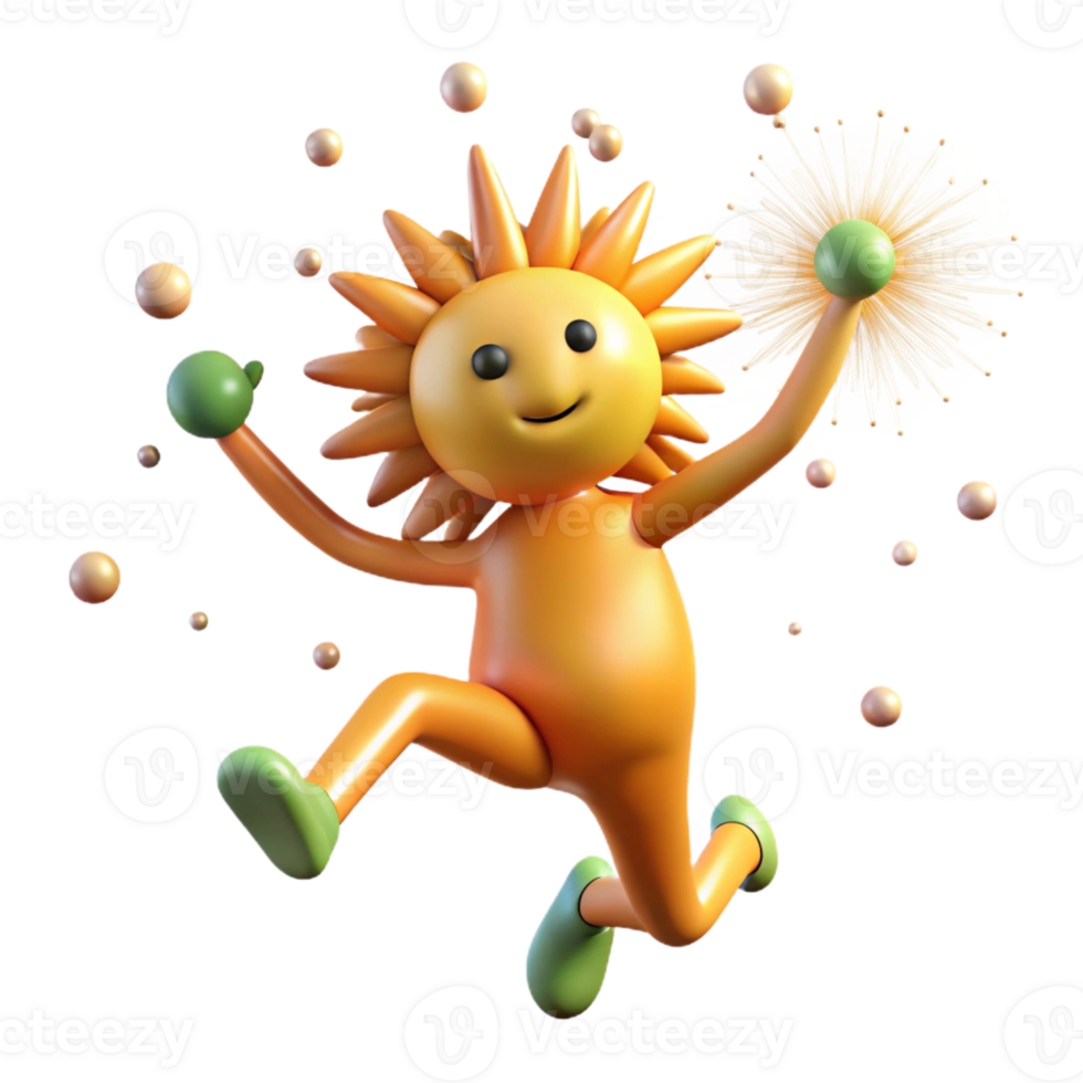 magnificent modern A Playful Sprite Dancing in a Sunbeam Su high resolution png