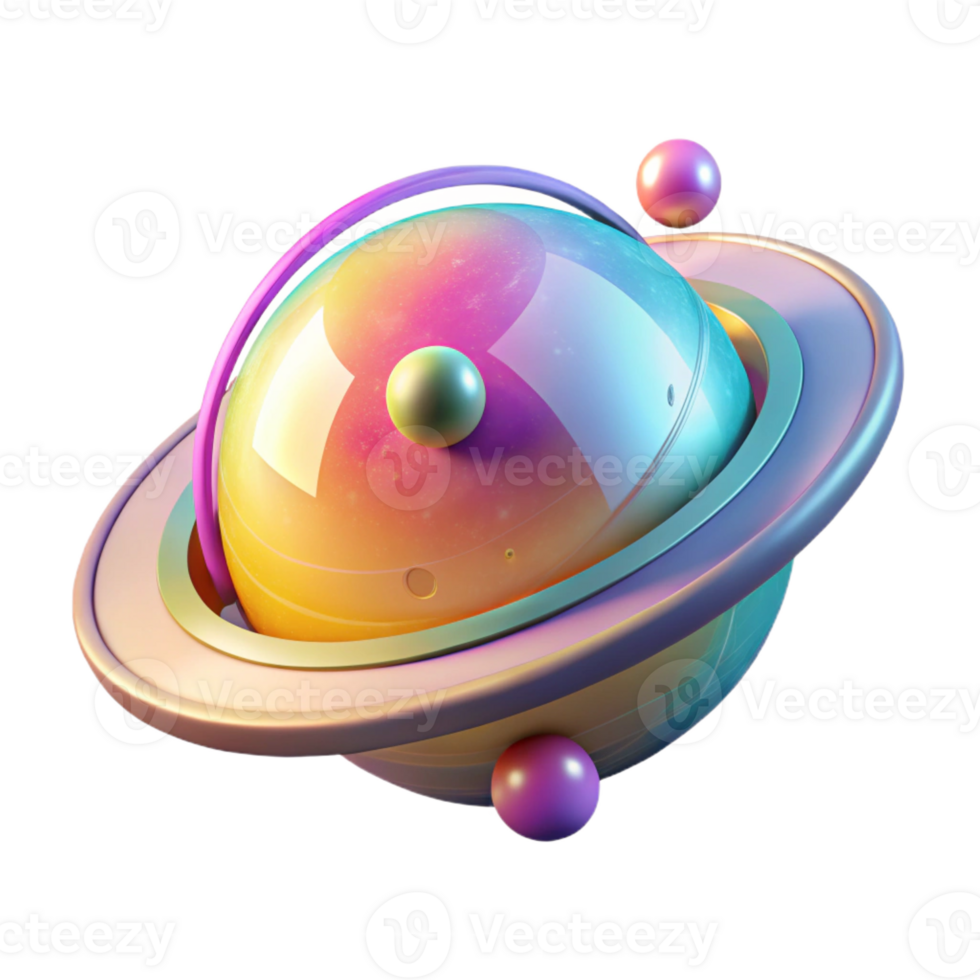 serene vintage A Holographic Projection of the Solar Sy exclusive png