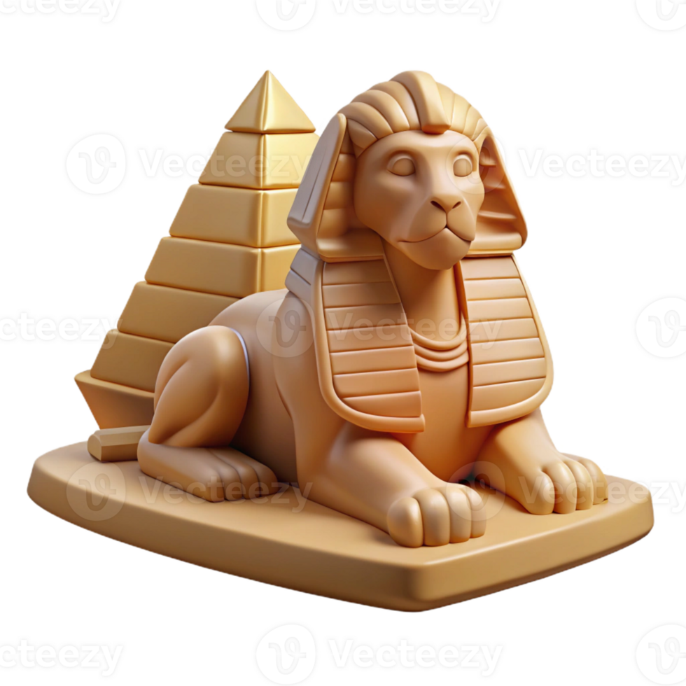 elegant rustic A Powerful Sphinx with the Head of a Hum genuine png