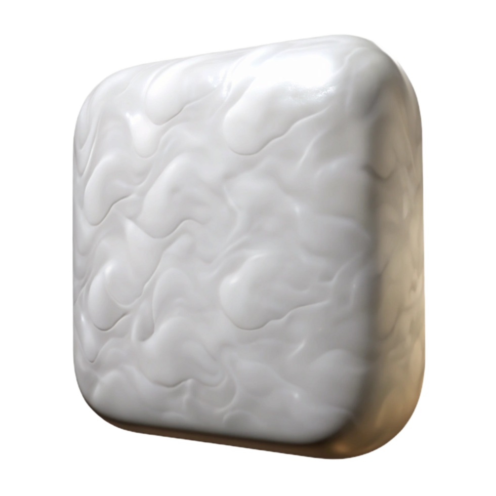 elegant classic Canvas Blank White on Transparent Background high resolution png