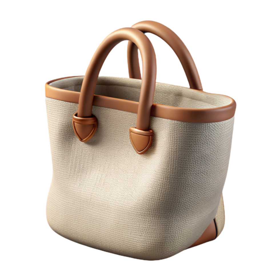 dramatic vintage Canvas Tote Bag Front View Transparent Element original png