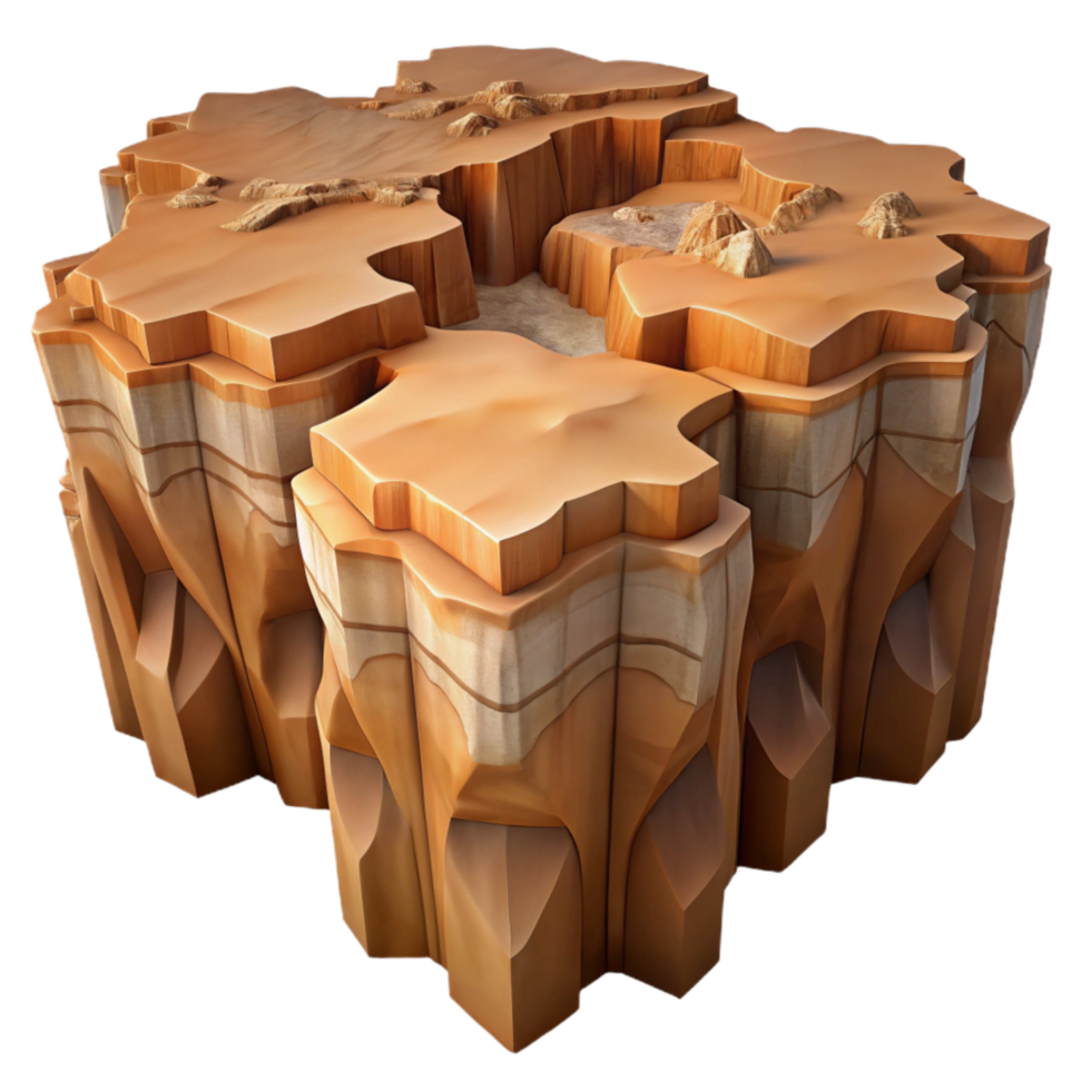 impressive rustic Canyon with Steep Cliffs Aerial View Transparent original png