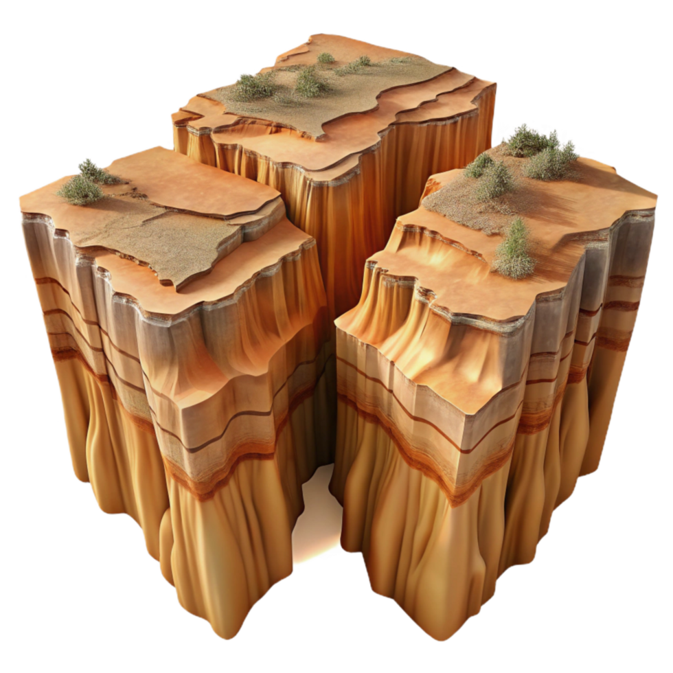 impressive classic Canyon with Steep Cliffs Aerial View Transparent genuine png
