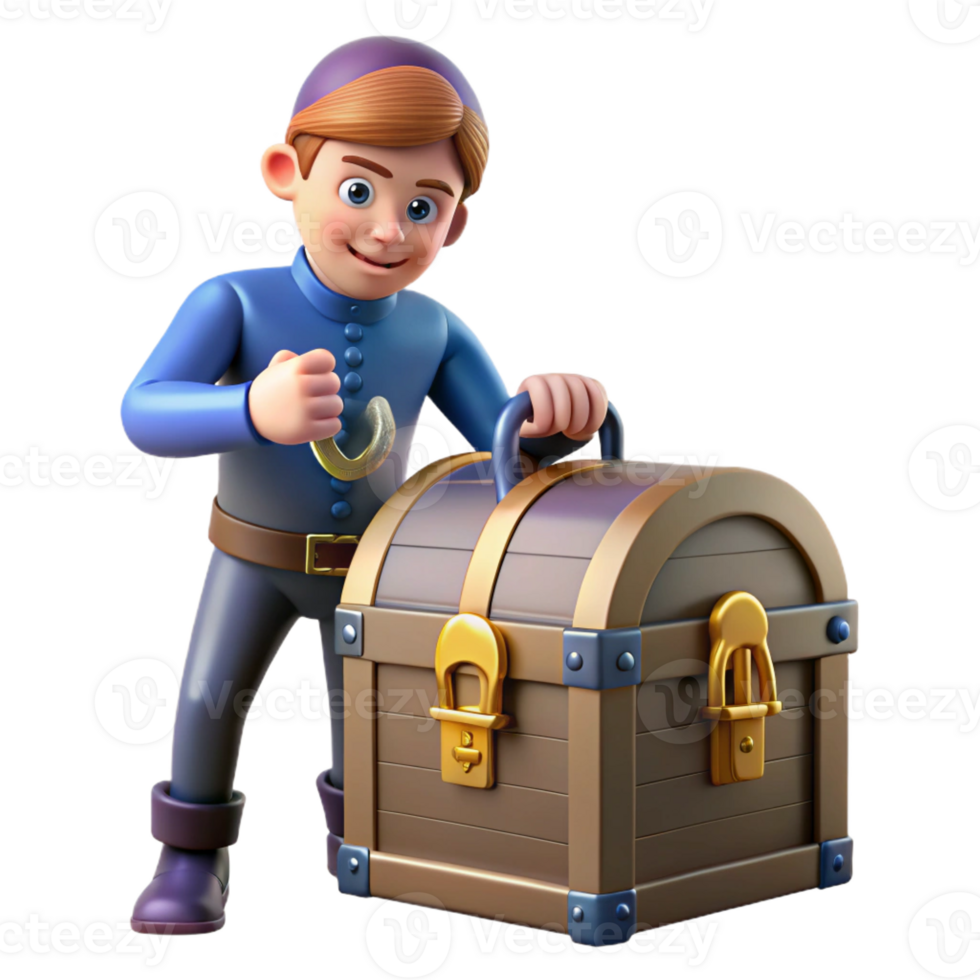 impressive modern A Cunning Rogue Picking a Lock on a Trea 4K png
