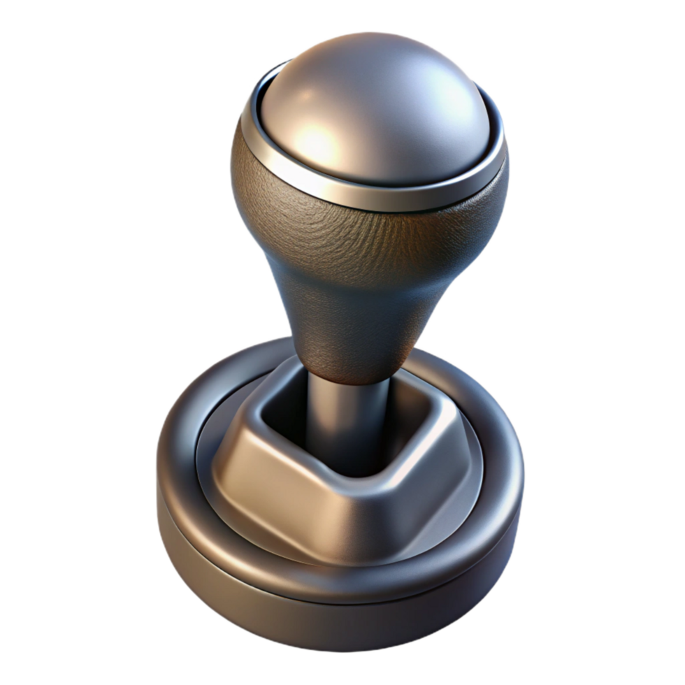 beautiful artistic Car Gear Shift Lever Transparent Background high resolution png