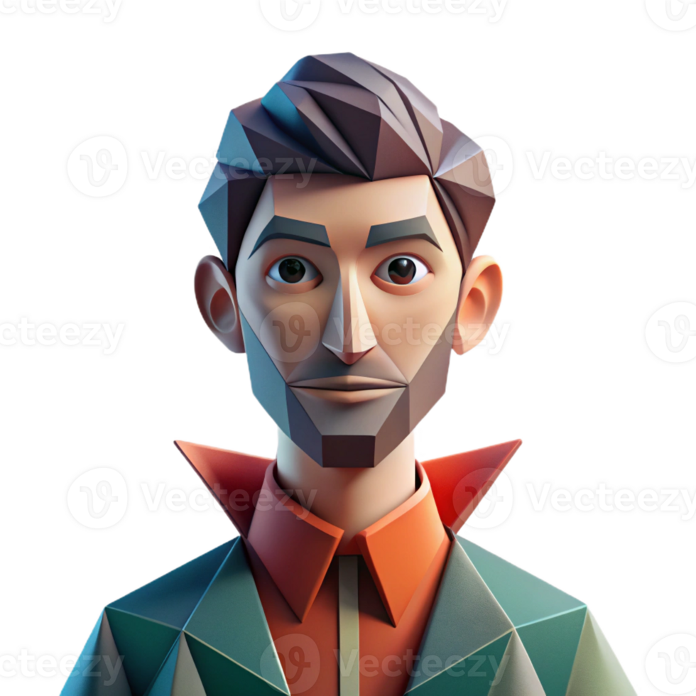 extraordinary minimalist An Abstract Portrait Using Geometric Shap png