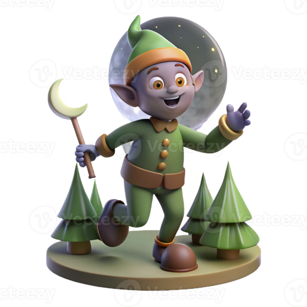 stunning vintage A Mischievous Puck Playing Tricks in a M high resolution png