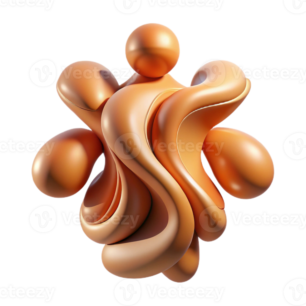 beautiful creative An Abstract Depiction of the Human Body U high quality png