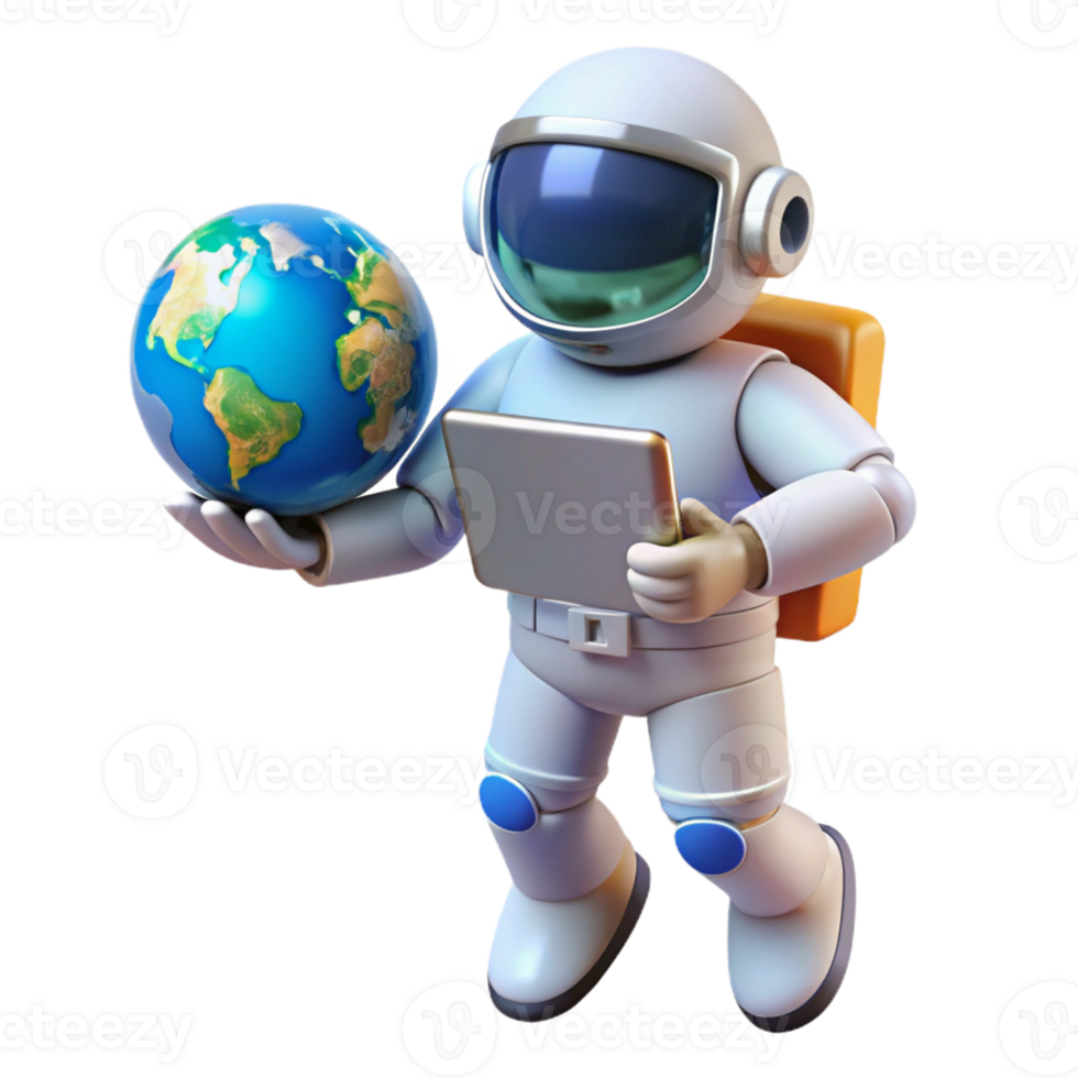 stunning classic A Lone Astronaut Floating in Space Holdi png