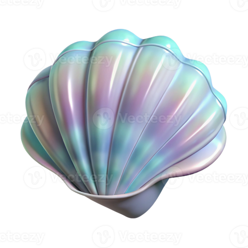 vibrant abstract A Seashell on the Beach Soft Pastel Color genuine png