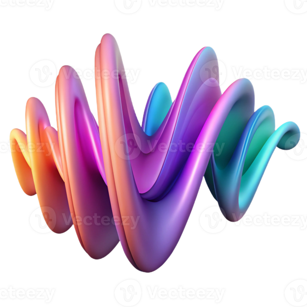 impressive rustic Abstract Sound Wave Visualization genuine png