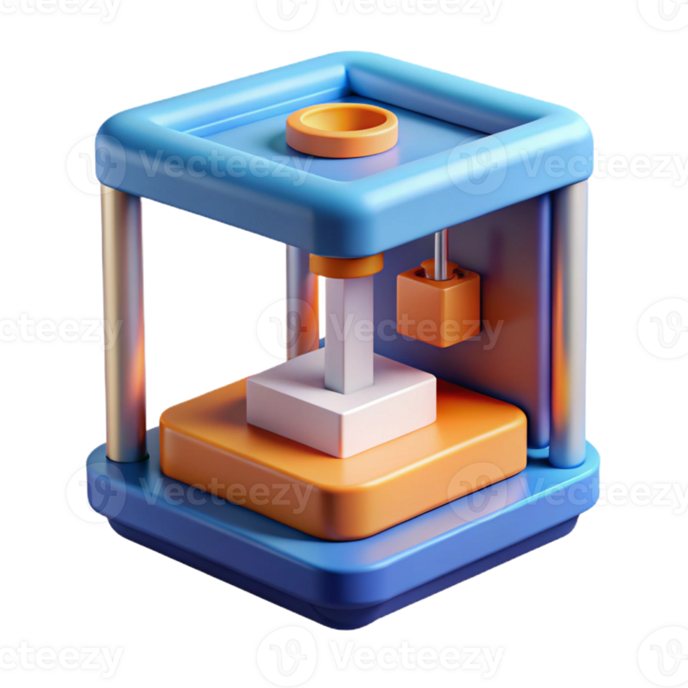 extraordinary classic A D Printer Creating a Complex Object S png