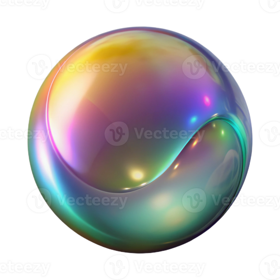 impressive vintage A Close Up of a Soap Bubble Reflecting original png