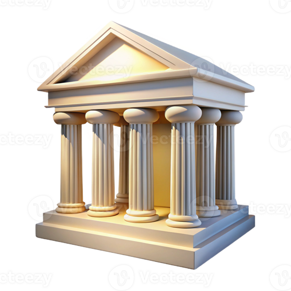 impressive artistic An Ancient Greek Temple Classical Style png