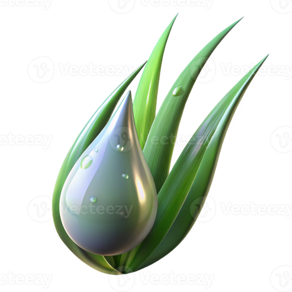 beautiful vintage A Close Up of a Dewdrop on a Blade Of detailed png