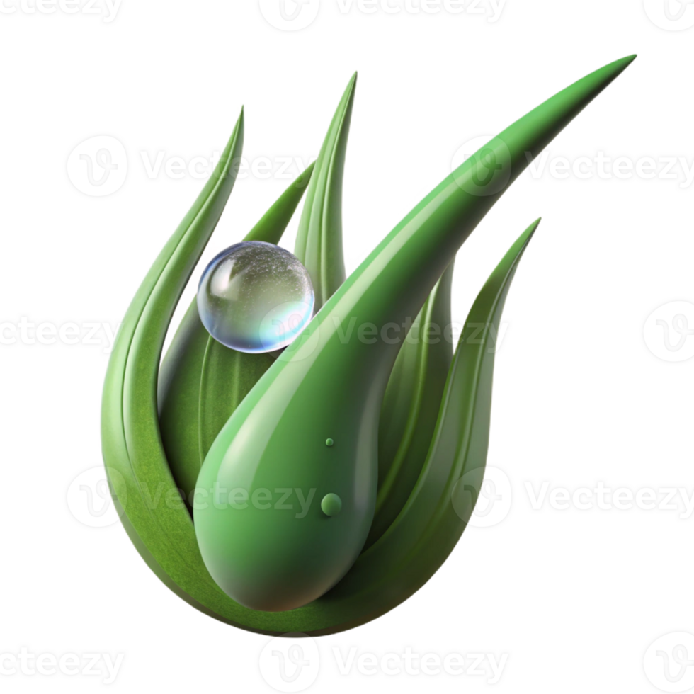vibrant artistic A Close Up of a Dewdrop on a Blade Of professional png