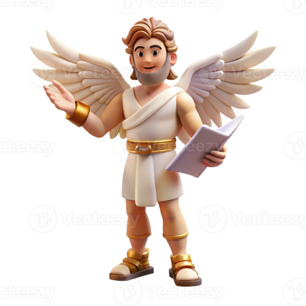 impressive abstract A Cunning Hermes Delivering a Message Fro exclusive png