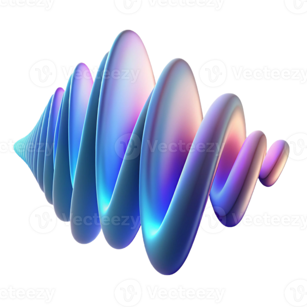 magnificent abstract An Abstract Representation of Sound Waves high quality png