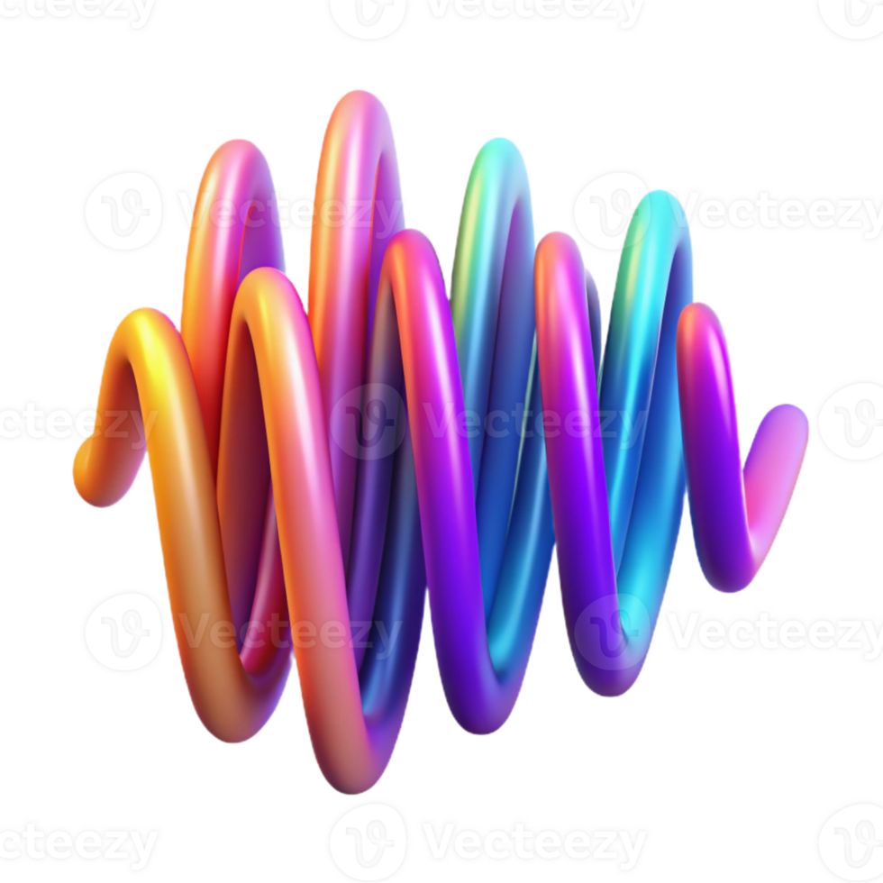 impressive creative An Abstract Representation of Sound Wave exclusive png